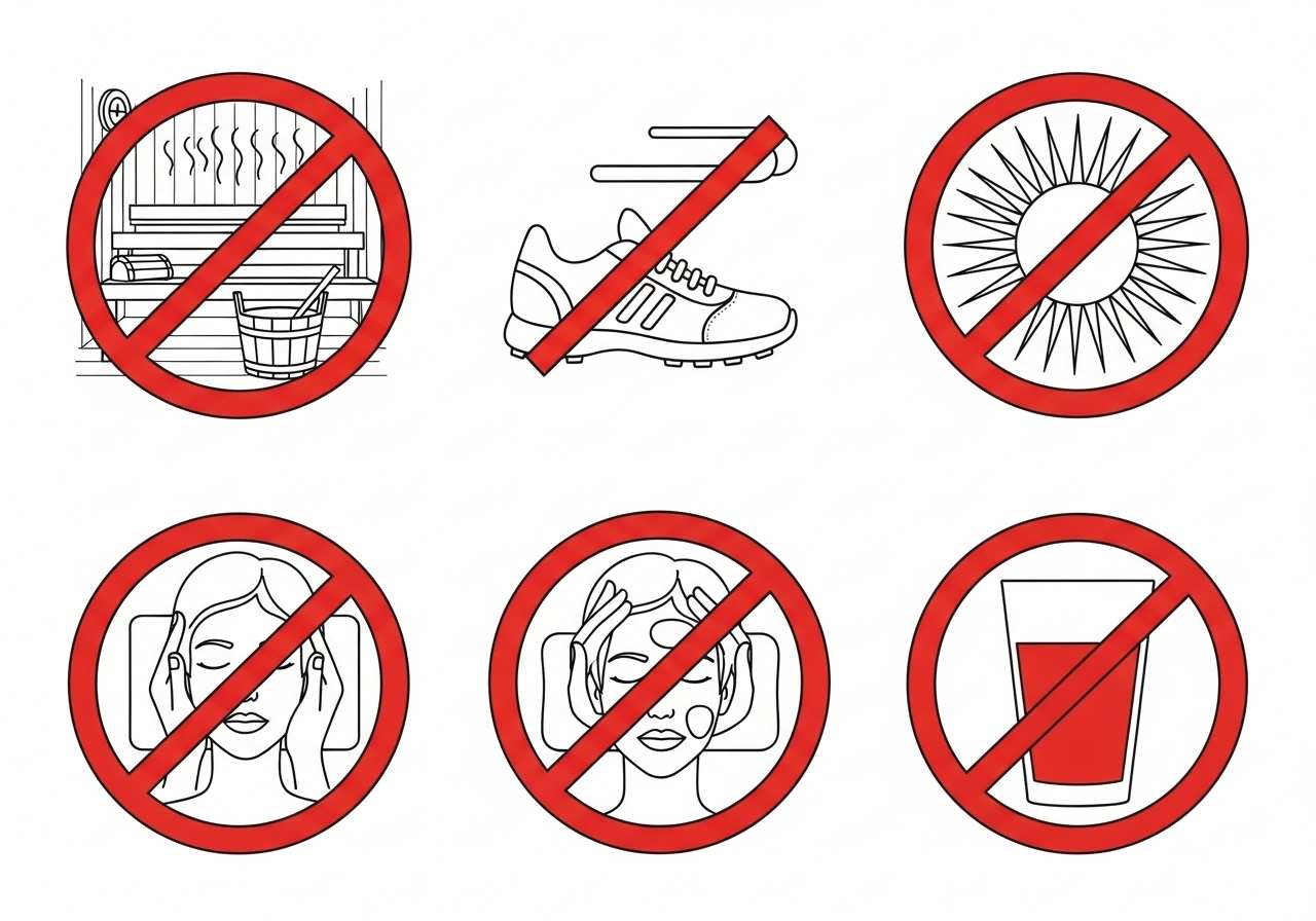 Что нельзя делать после введения филлеров в лицо: главные правила и ограничения