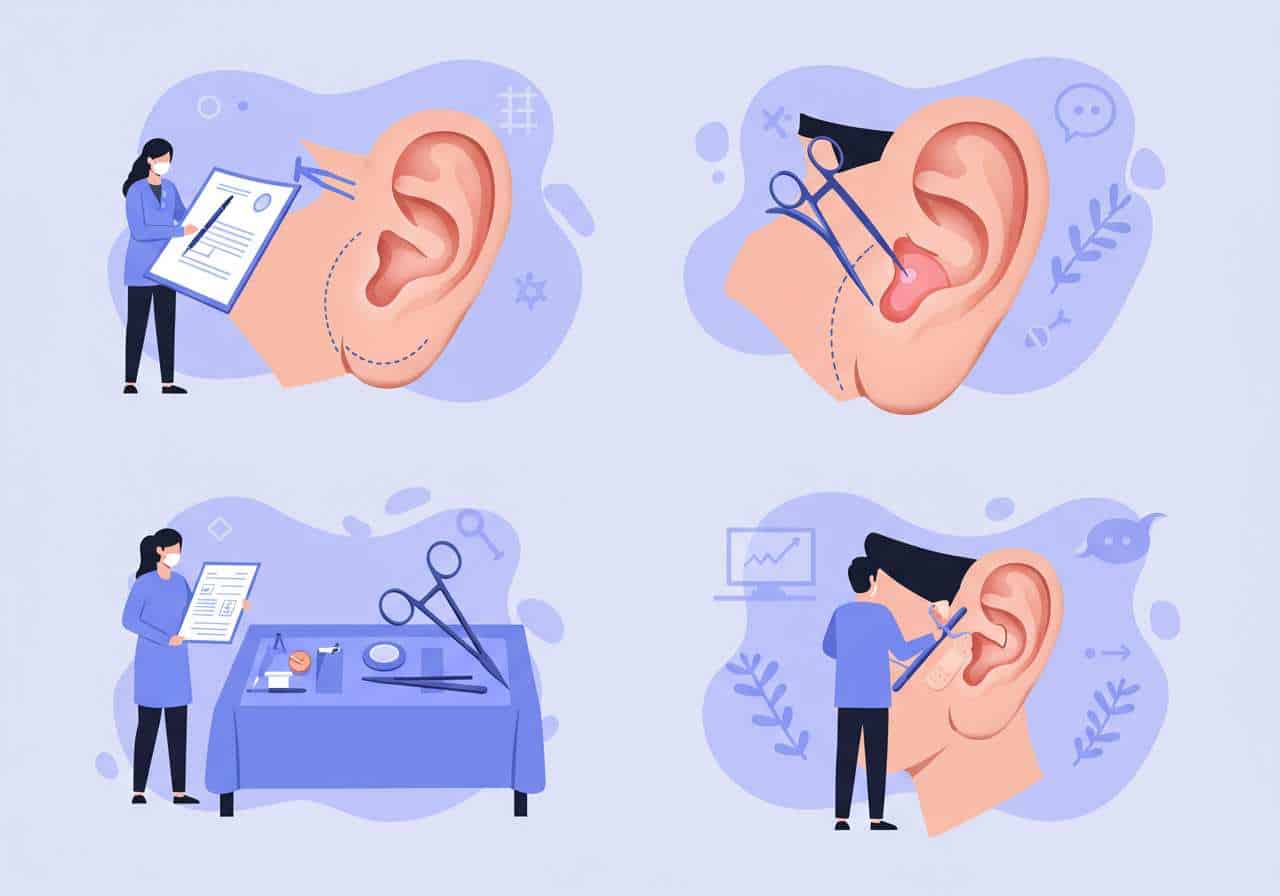 Пластика ушей: как проходит операция по коррекции ушных раковин